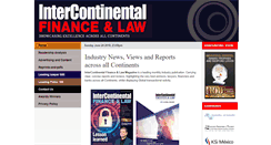 Desktop Screenshot of intercontinental-finance.com